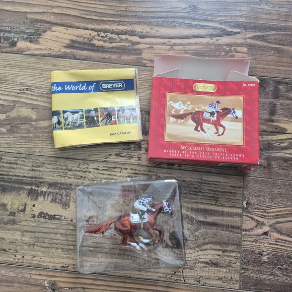 Not For Sale Breyer Secretariat Horse Christmas Ornament